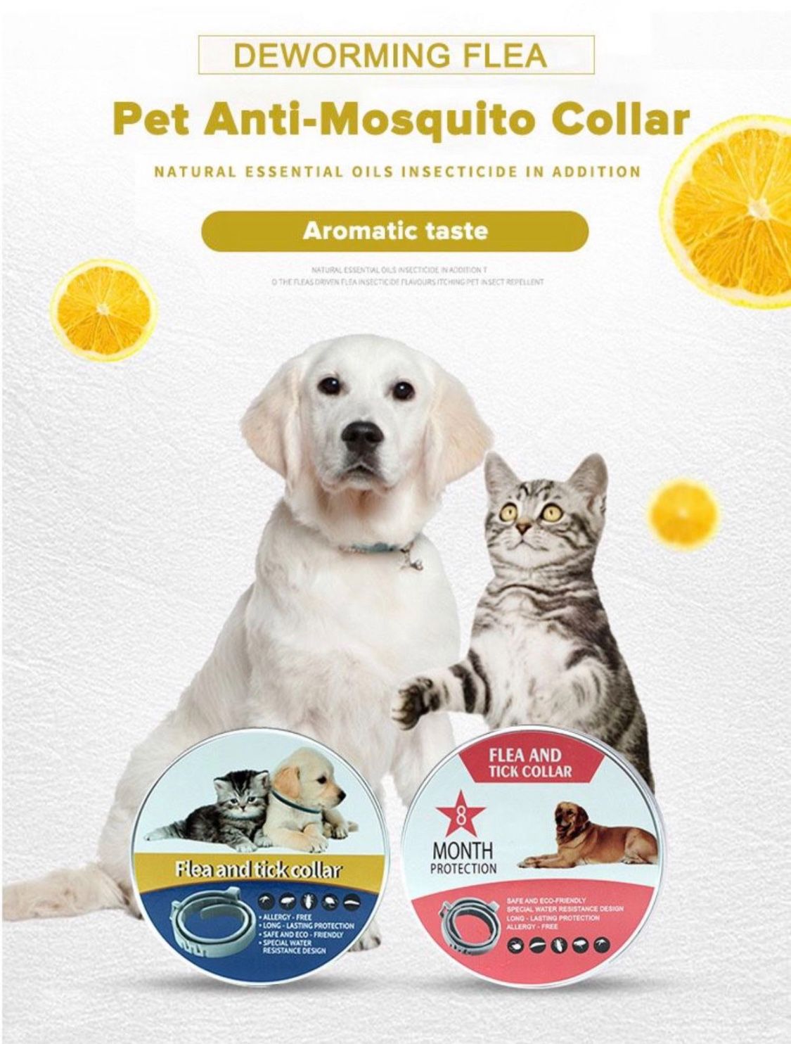 Sentry Flea & Tick Collar for Small Dogs & Cats
