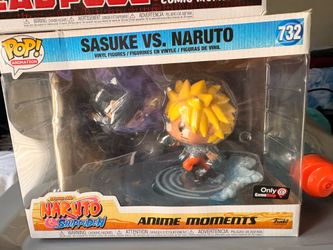 Funko Pop! Anime Moments Naruto Shippuden Sasuke vs Naruto #732 Vinyl Boxed