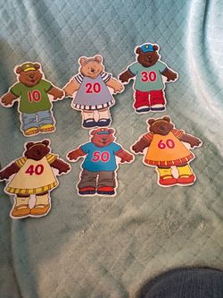 Teacher's Friend Number Bears Counting Learning Set