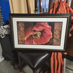 Nice Picture With Wooden Frame