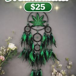 💚Cannabis Dream Catcher 