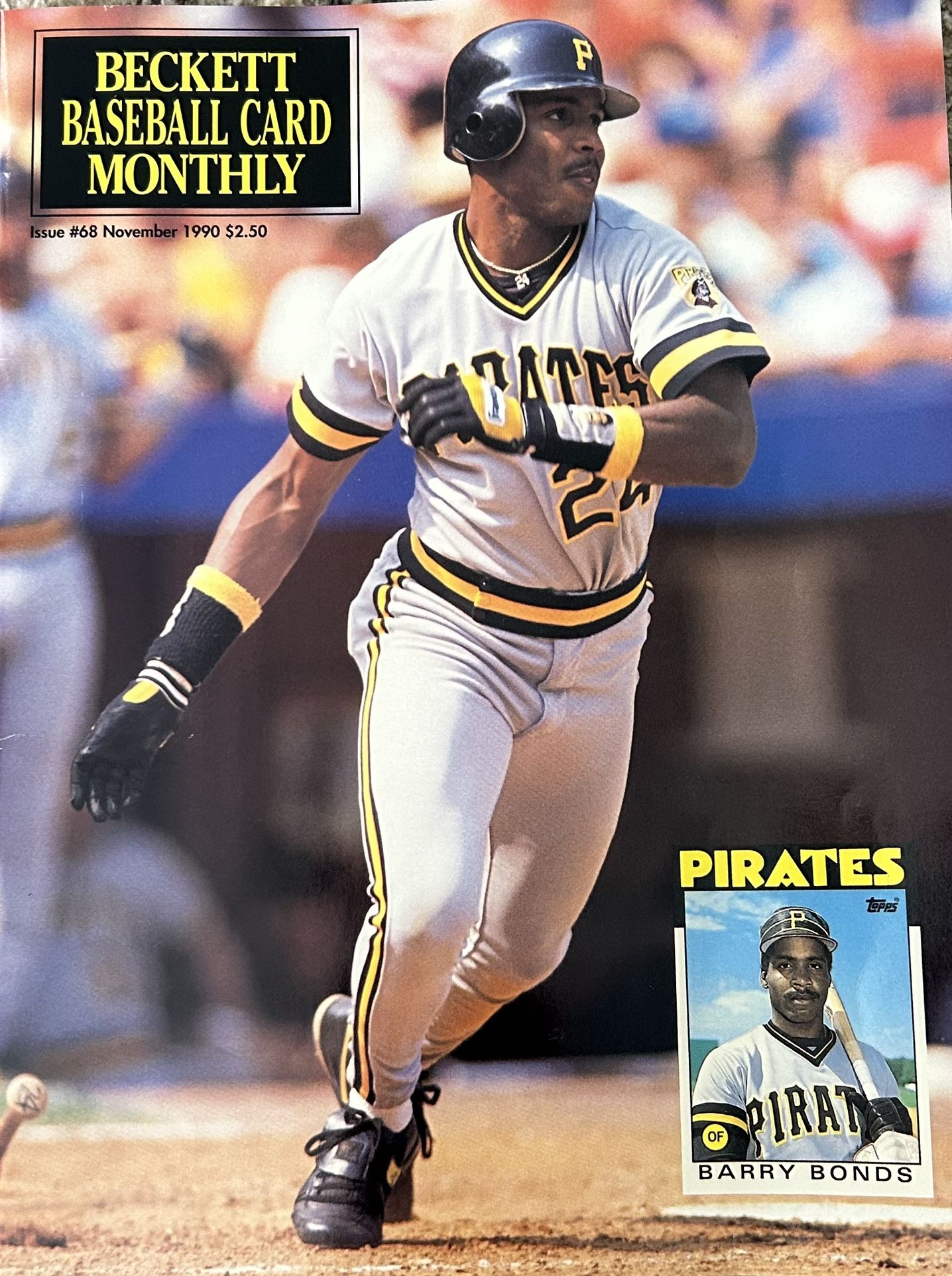 Barry Bonds Beckett Magazine Issue #68