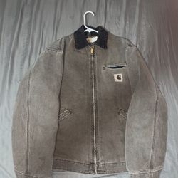  Rare Vintage Faded Carhartt Detroit Jacket 