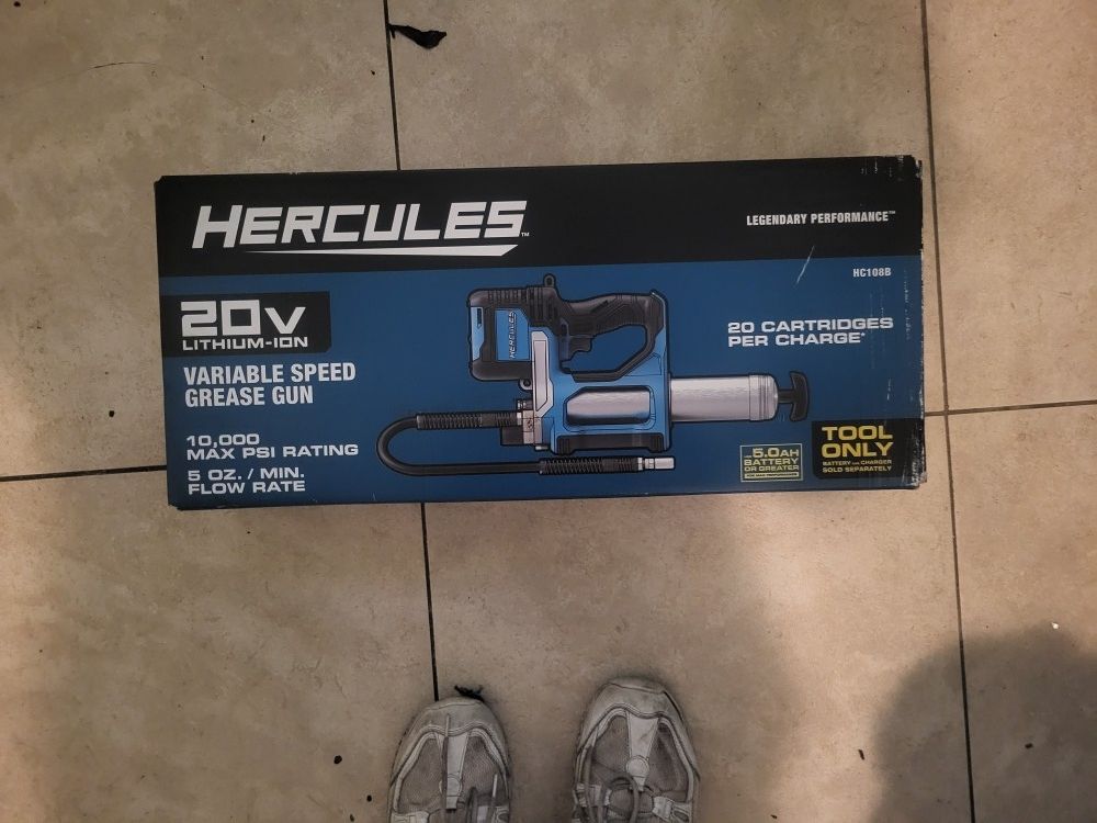 Hercules Grease Gun (Unopened)