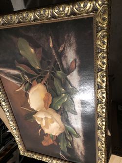 Large oil canvas painting