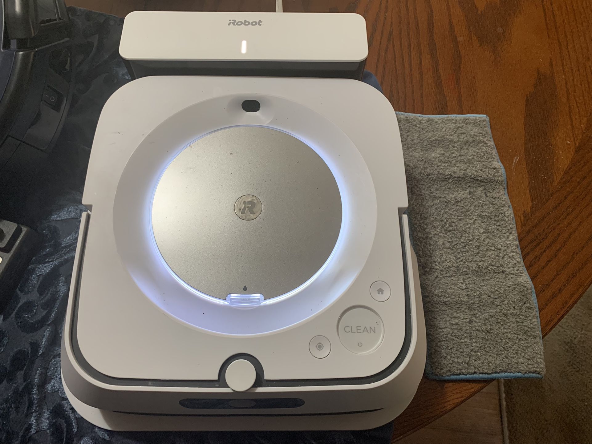 Goes By Itself Brava Floor Steamer By IRobot With Pad