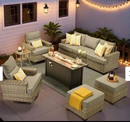 Patio furniture set outdoor new in the box