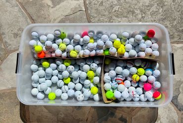 25 AAA Golf Balls, Titleist Pro V1, TaylorMade, Callaway, Srixon