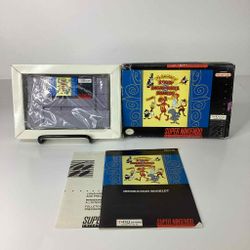 Super Nintendo SNES The Adventures Of Rocky & Bullwinkle & Friends