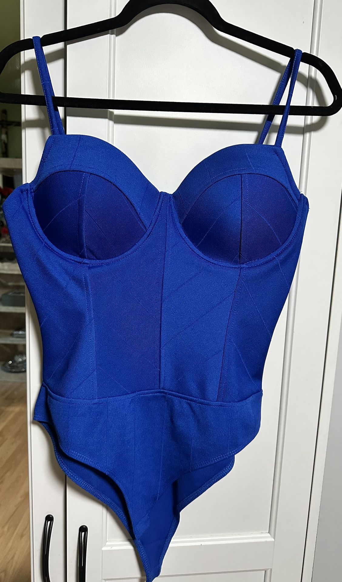 Royal Blue Bodysuit 