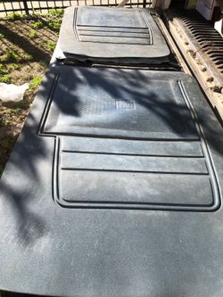 Blue Chevrolet c1500 floor mats