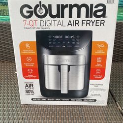 Gourmia 7 Quart Digital Air Fryer. Item In Box.