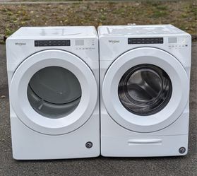 Whirlpool Washer And Dryer Electric