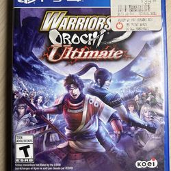 Warriors Orochi 3 Ultimate for PlayStation 4