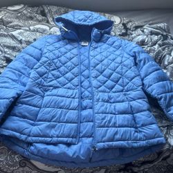 Blue Rain Jacket