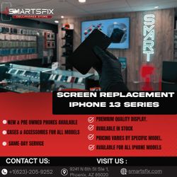 iPhone 13 mini Screen Replacement | OLED Display | Premium, Aftermarket & Original
