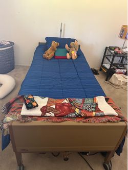 Adjustable twin bed