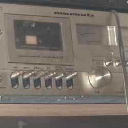 Stereo/cassette Deck Vintage 1970's