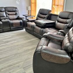 Furniture Living Room Sofa Loveseat Set 