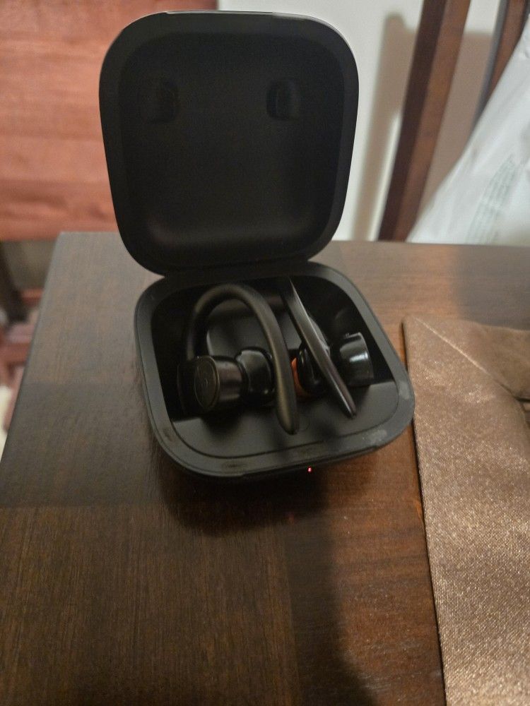Black PowerBeats Pro Wireless Headphones