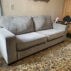 Light Gray Sofa Couch - Excellent Condition 