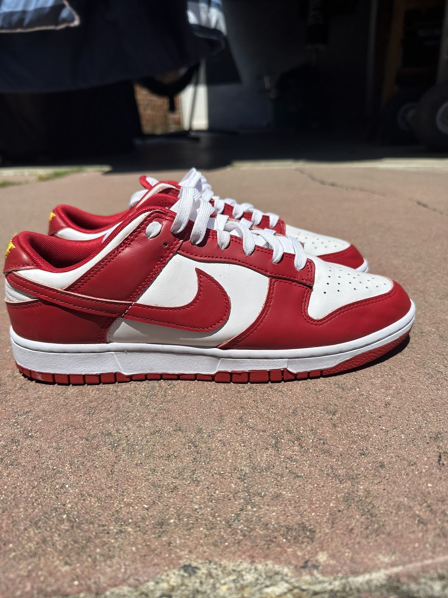 Nike Dunk Low Retro Gym Red / University Gold NO BOX
