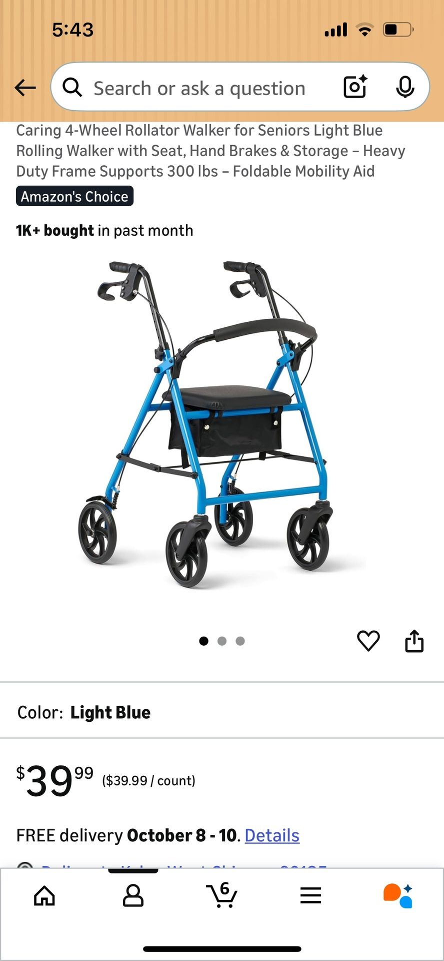 Brand New Walker