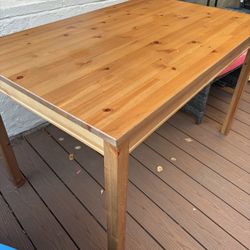 IKEA Wooden Kitchen Table 