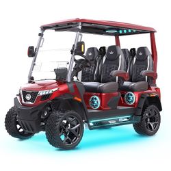 New Lifted Lithium Golf Cart