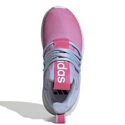 adidas Lite Racer Adapt 7.0 Kids' Shoes Glow Blue Pink New With Box 6