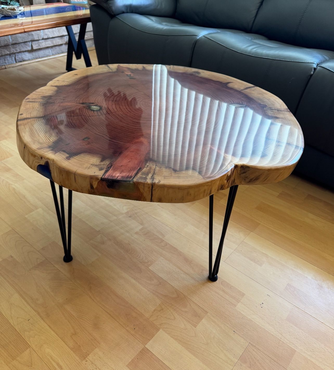 Epoxy Center Table