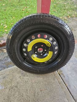 Spare Tire with Rim