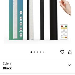 🆕 In 📦 3️⃣Pack 160LEDs Touch-Control Under Cabinet Lighting w/4000mAh Battery,Cordless Motion Sensor Under Counter Lights for Kitchen,Magnetic Recha