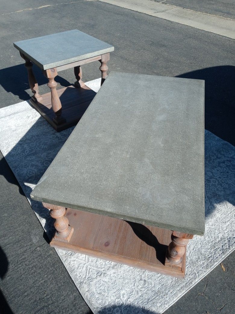 Coffee Table And End Table