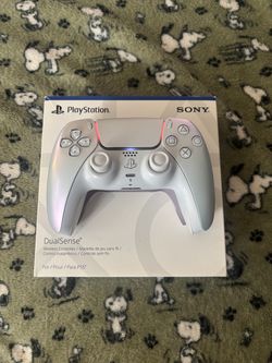 PlayStation five dual shock controller, pearl white PlayStation 5 dual shock controller, pearl white