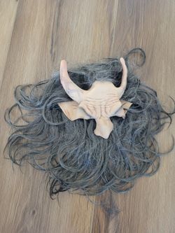 Halloween Devil Mask With Wig