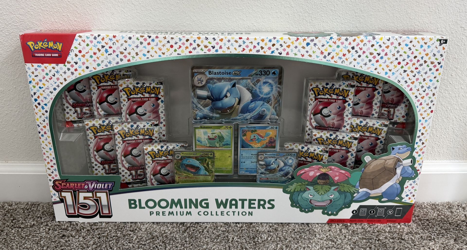 Pokémon Scarlet & Violet 151 Blooming Waters Premium Collection Box NEW/SEALED