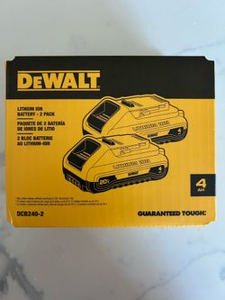 Dewalt slim 4.0 batteries
