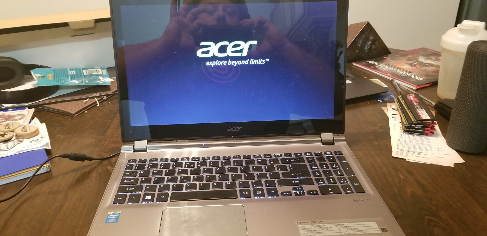 Acer Aspire M5-583P-6637 Touch Screen Laptop