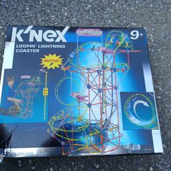 K'nex LOOPIN LIGHTNING Roller Coaster Building Set
