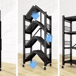 3-tier Metal Folding Rack, New