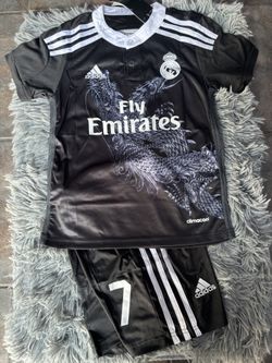 Real Madrid Ronaldo Retro Kids Soccer Jersey 