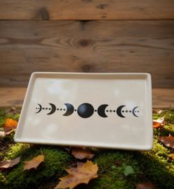 Moon phase trinket dish