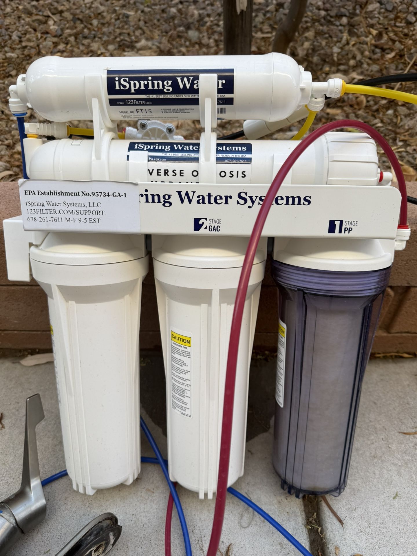 Reverse Osmosis filtration system