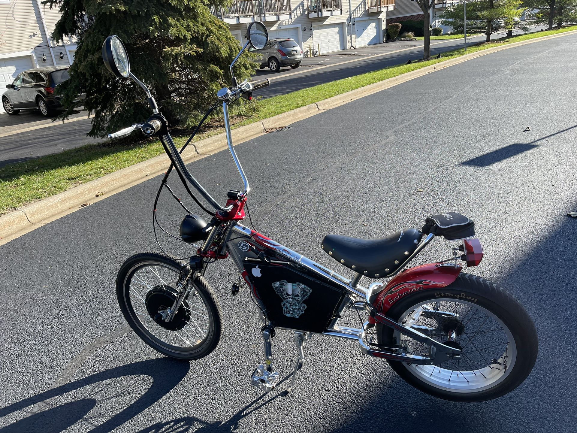 Electric chopper Bike (street Legal) No Driver License Needed