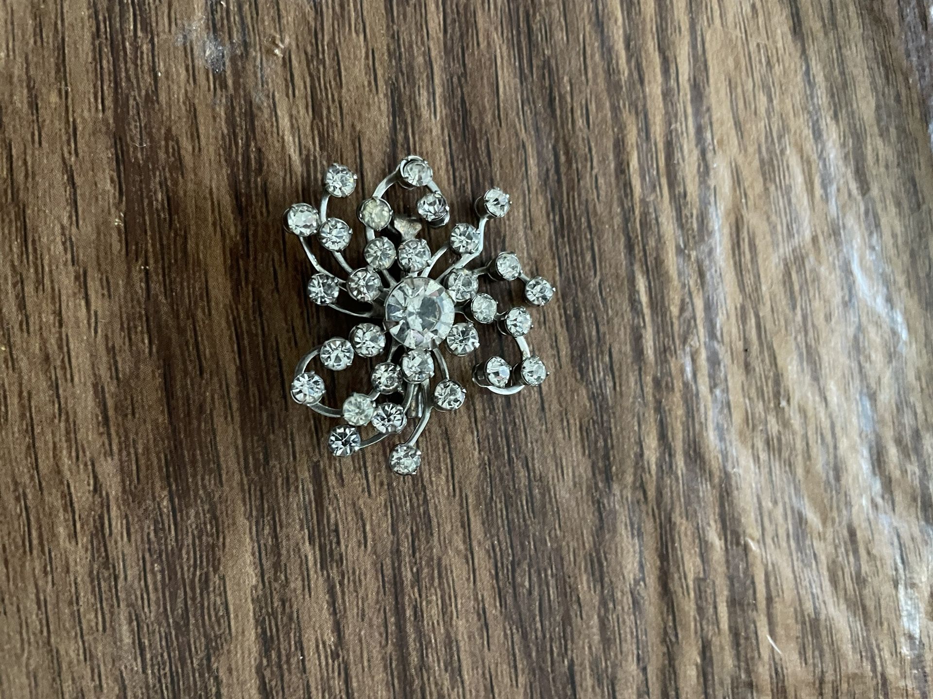 Vintage Rhinestone Pin Brooch