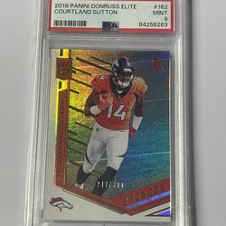 2018 Donruss Elite - Rookies Courtland Sutton 