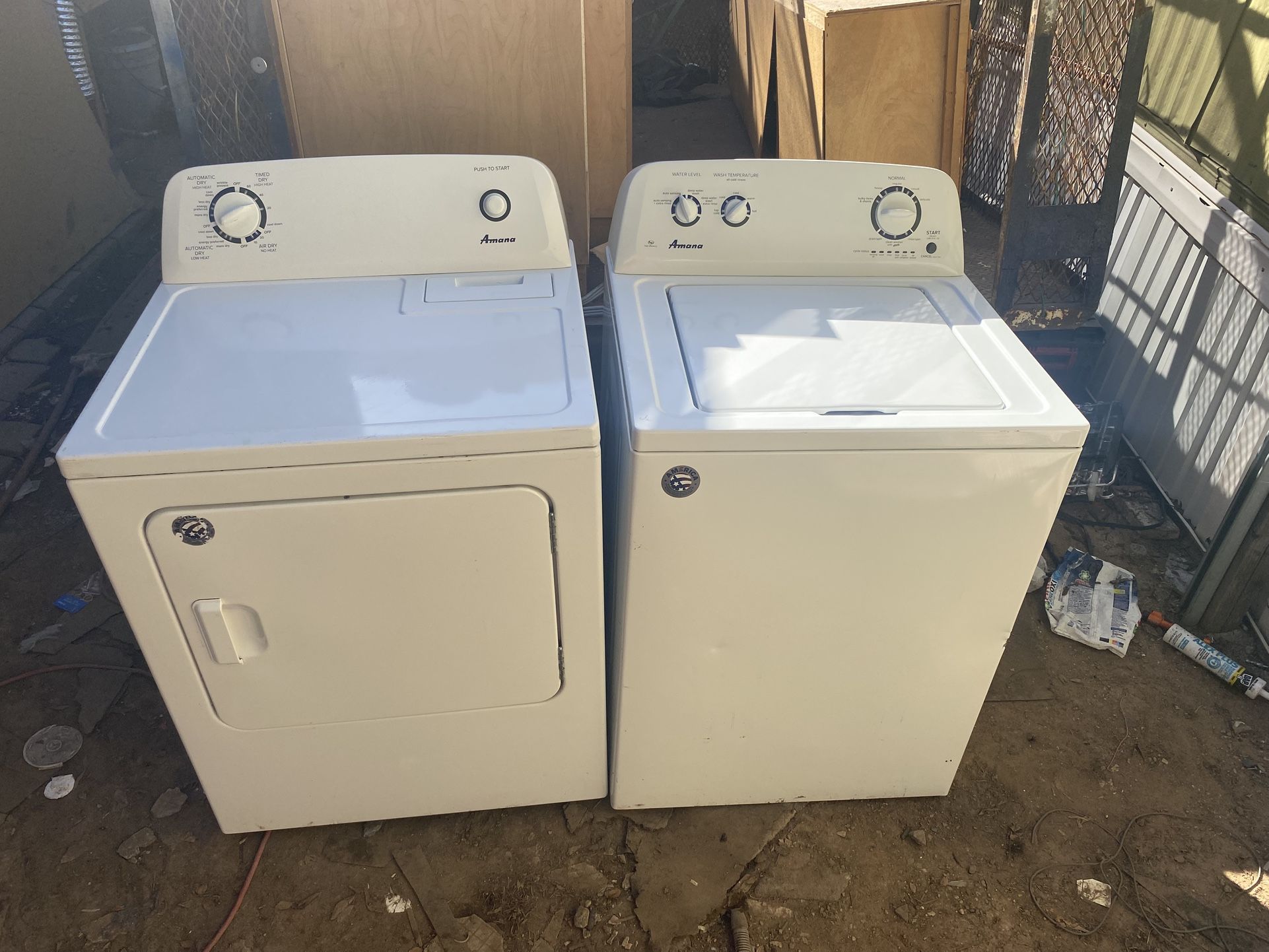 Amana Washer And Dryer 