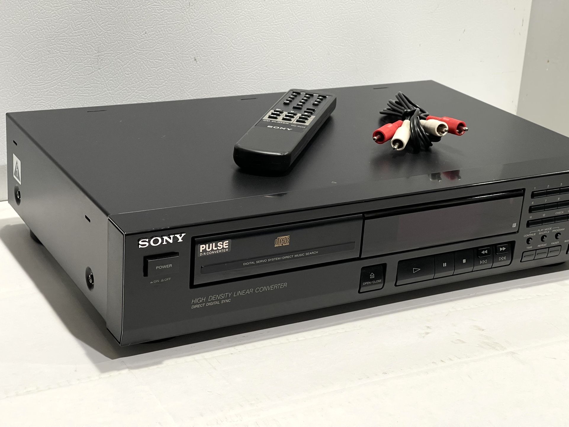 SONY Compact Dics Player- Model: CDP-497