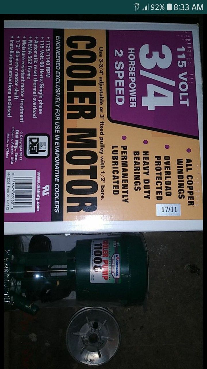 Ac motor combo